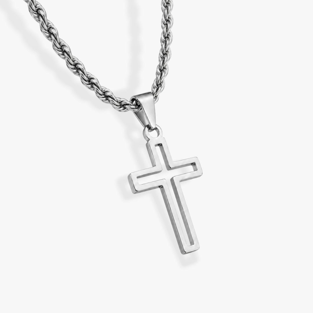 Outline | Men's Cross Necklace