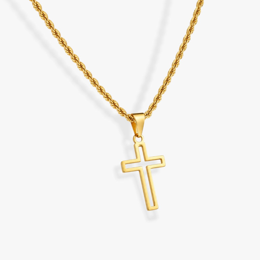 Outline | Men's Cross Necklace