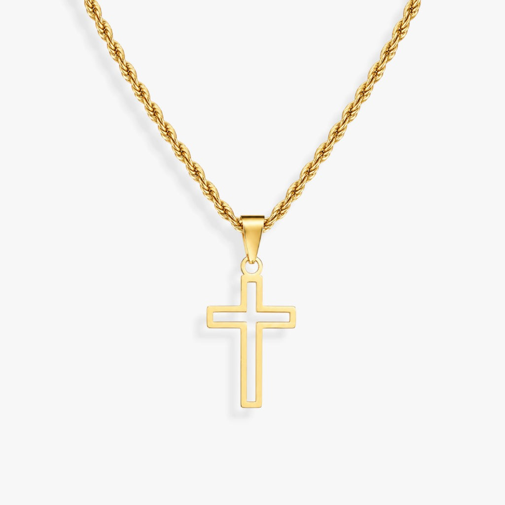 Outline | Men's Cross Necklace