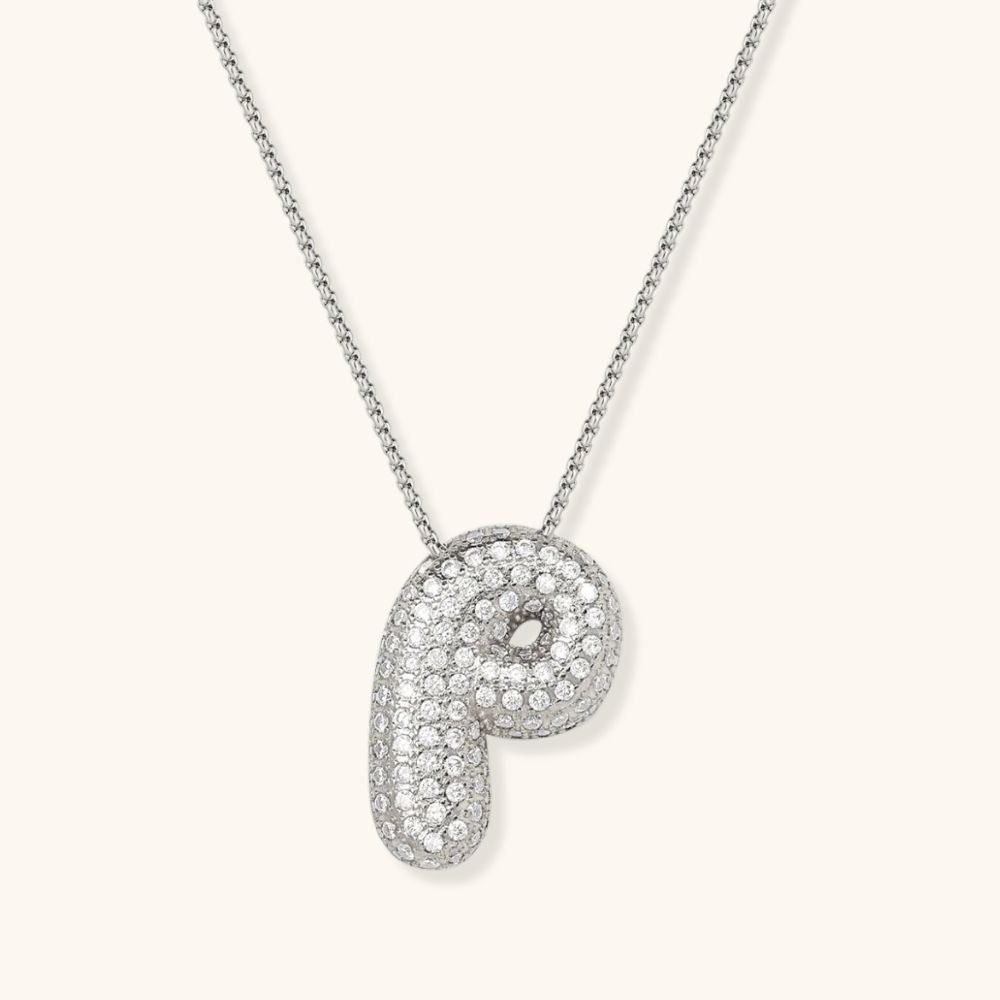 Collier Initiale Diva Nocturne