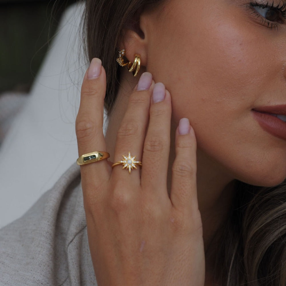 Bague Étoile du Nord en Argent