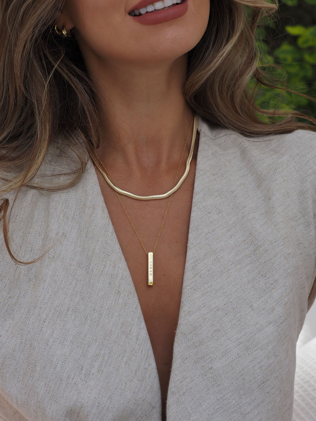Collier Maille Serpent Fine en Argent