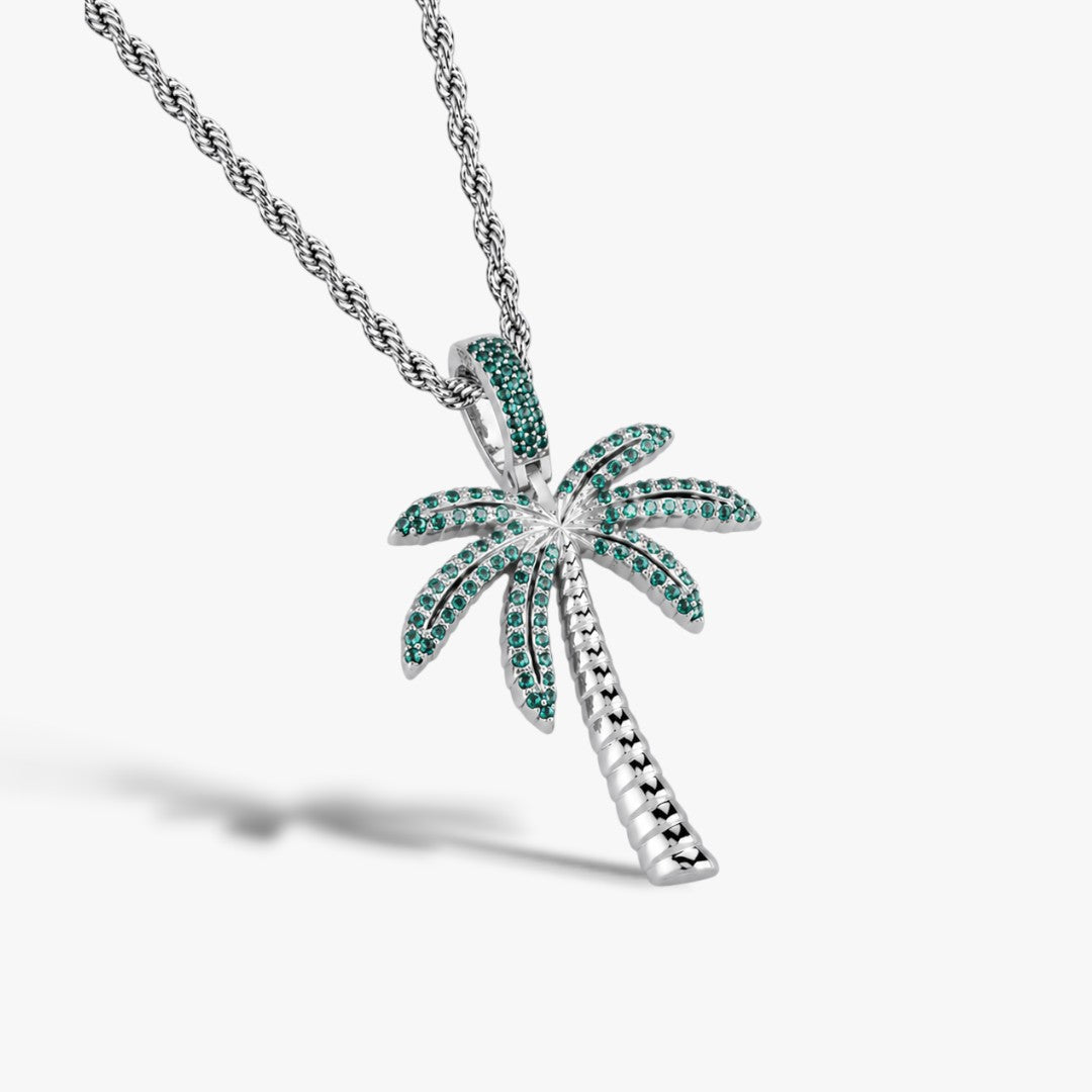 Palm | Men's Palm Tree Pendant Necklace