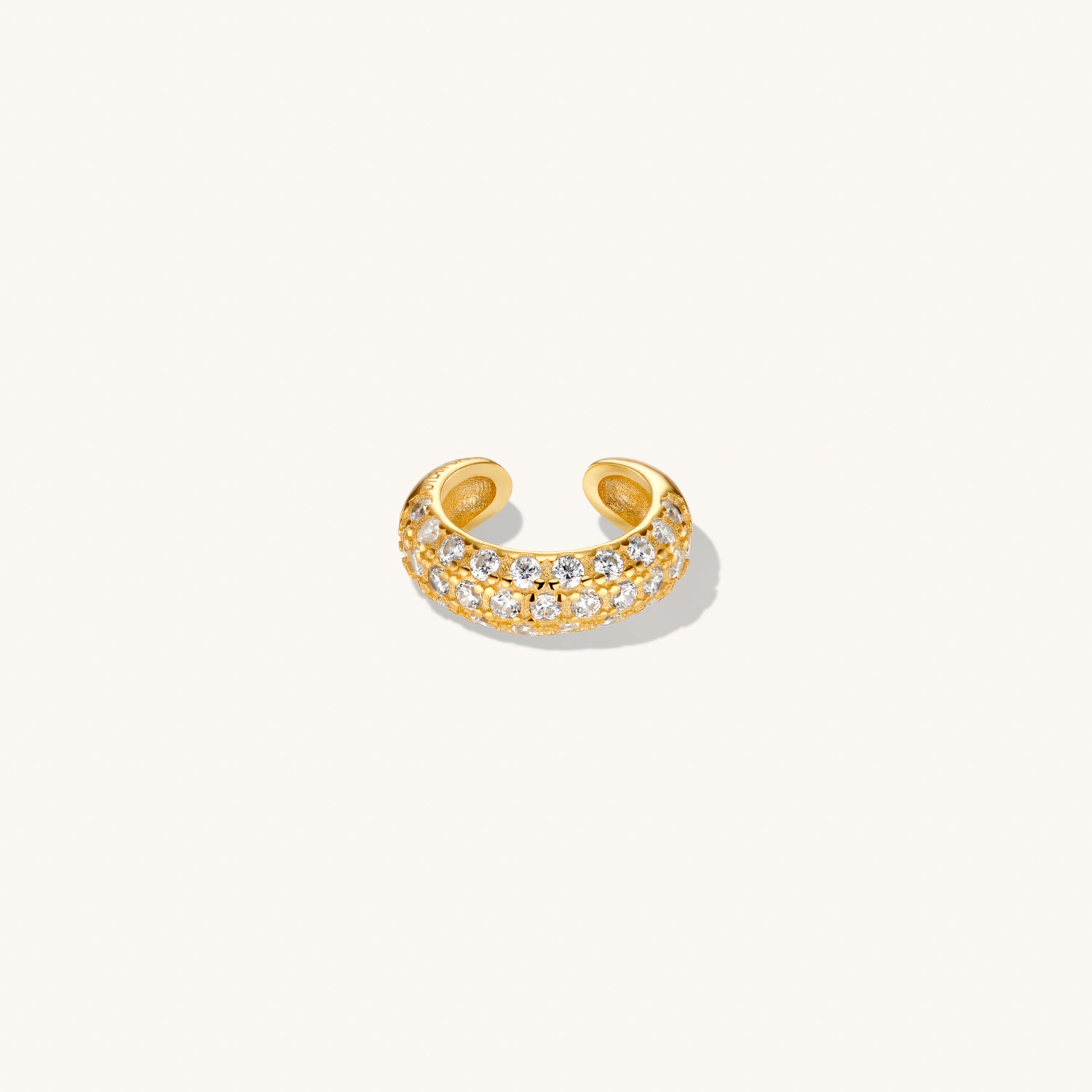 Ear Cuff Pavé en Or