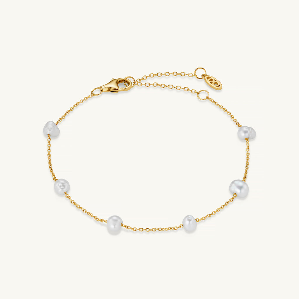 Bracelet Infini Perle en Or