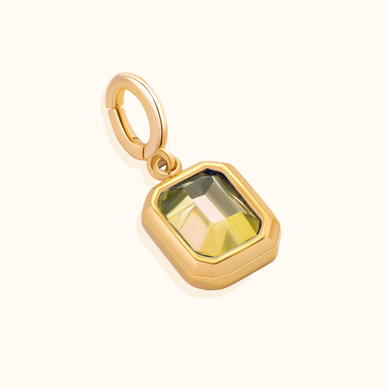 Pendentif Pierre de Naissance Éclat Impérial en Or