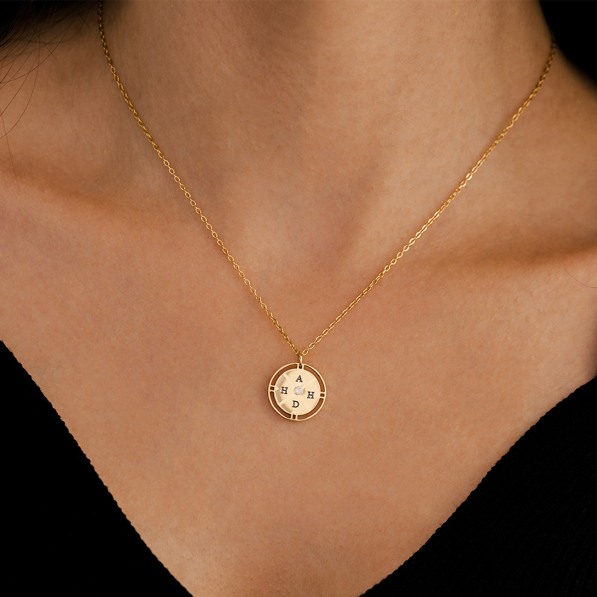 Collier Boussole d’Origine