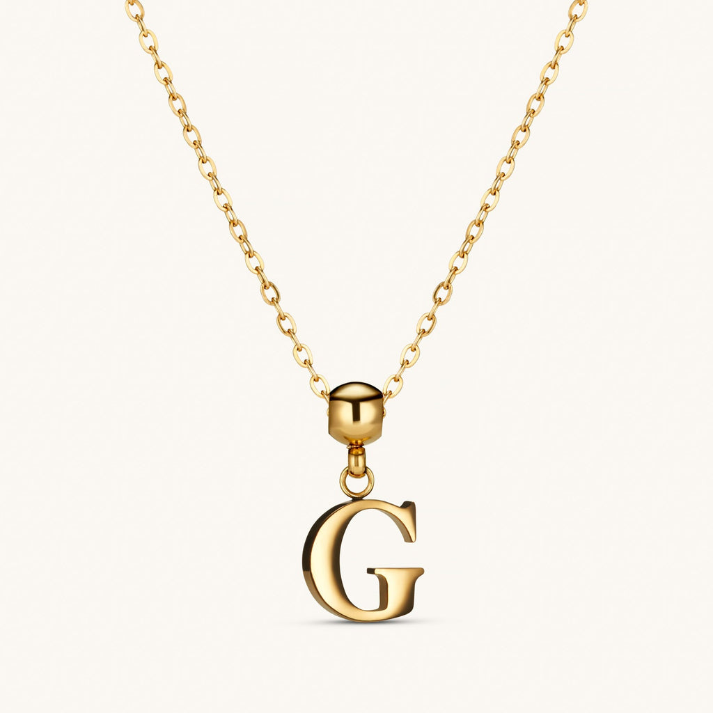 Pendentif Initiale G Classique en Or