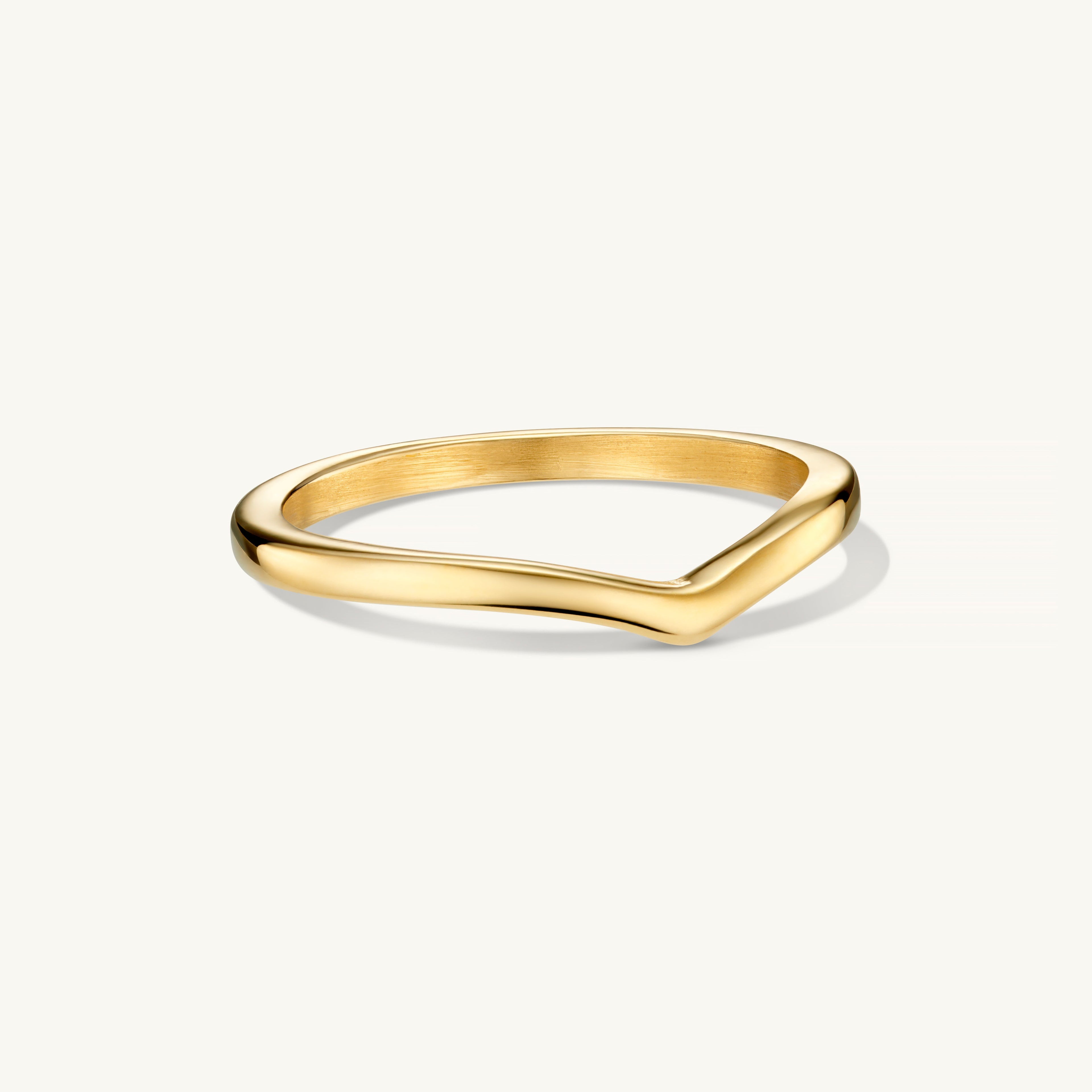 Bague Wishbone en Or