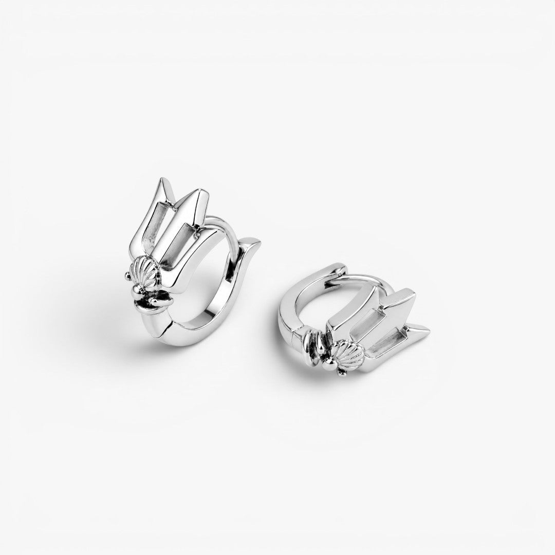 Poseidon | Trident Earrings for Men