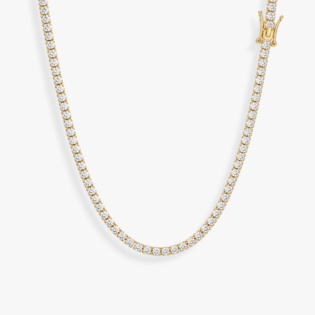 Prime | Collier Chaîne Tennis Zircon Homme