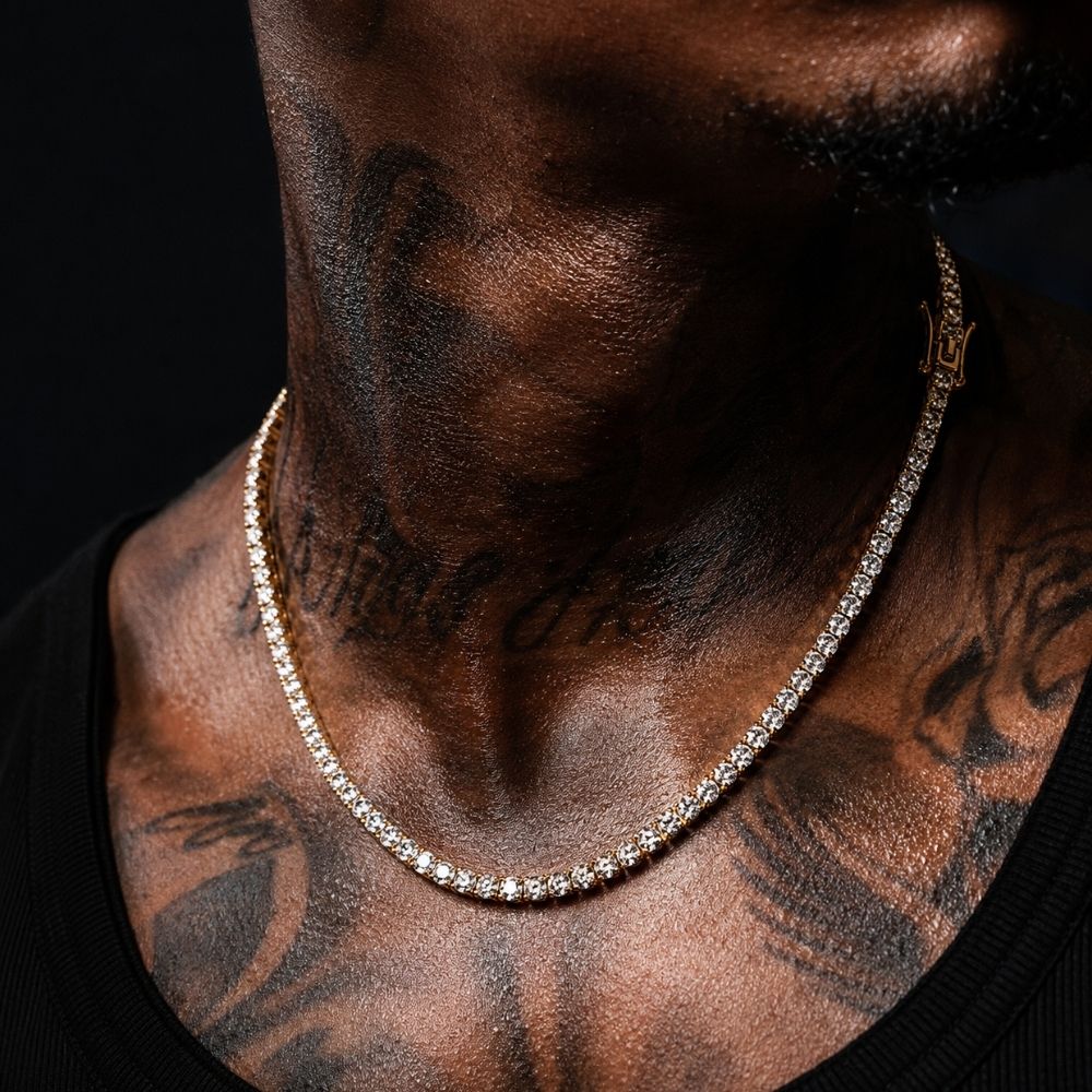 Prime | Men's Tennis Zircon Necklace