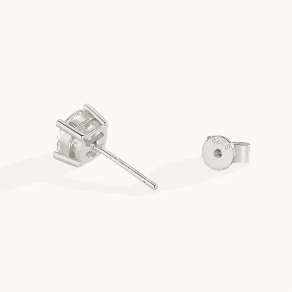 Classic Diamond Stud Earrings