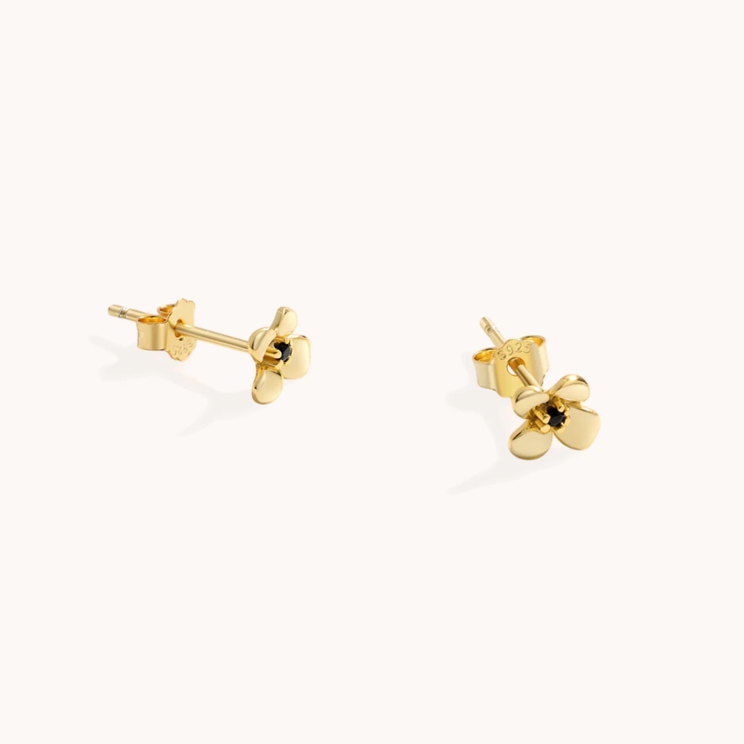 Puces d’Oreilles Pétales Dorés