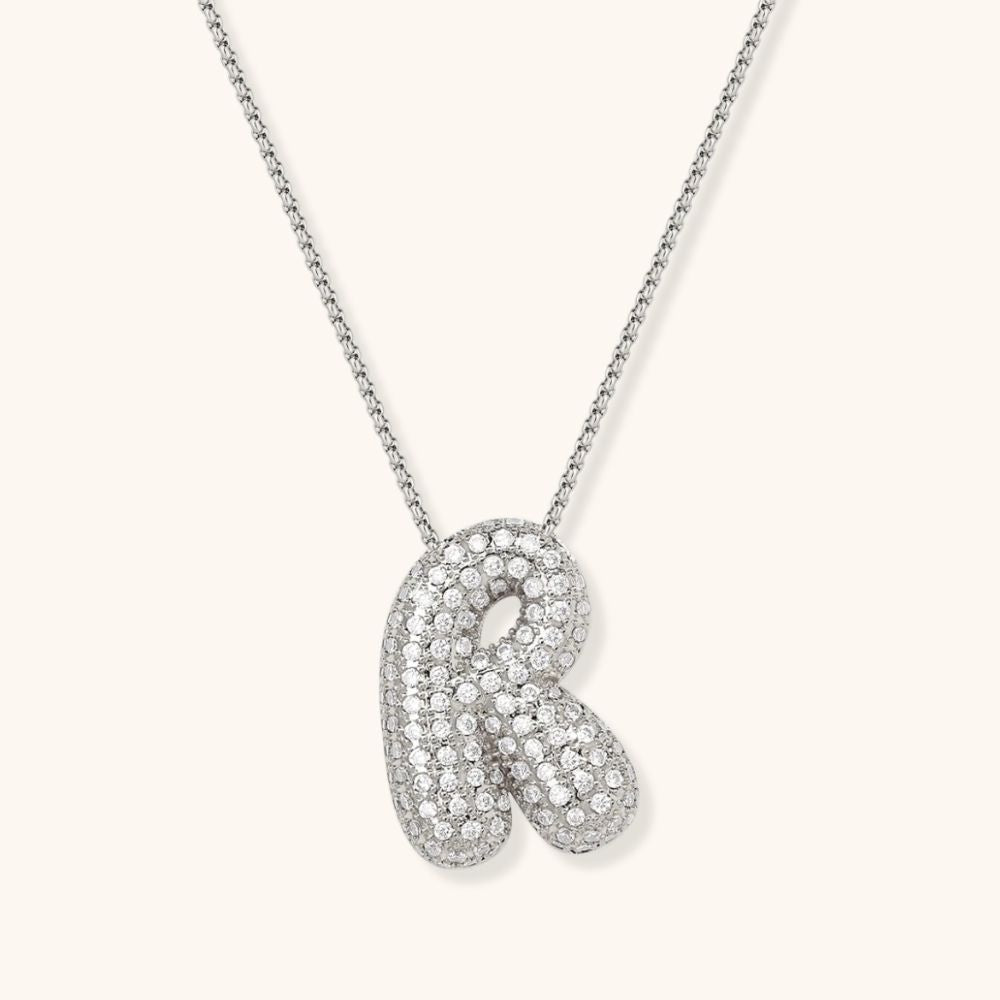 Collier Initiale Diva Nocturne