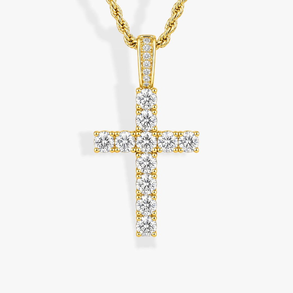 Radiance | Men's Cross Zircon Necklace