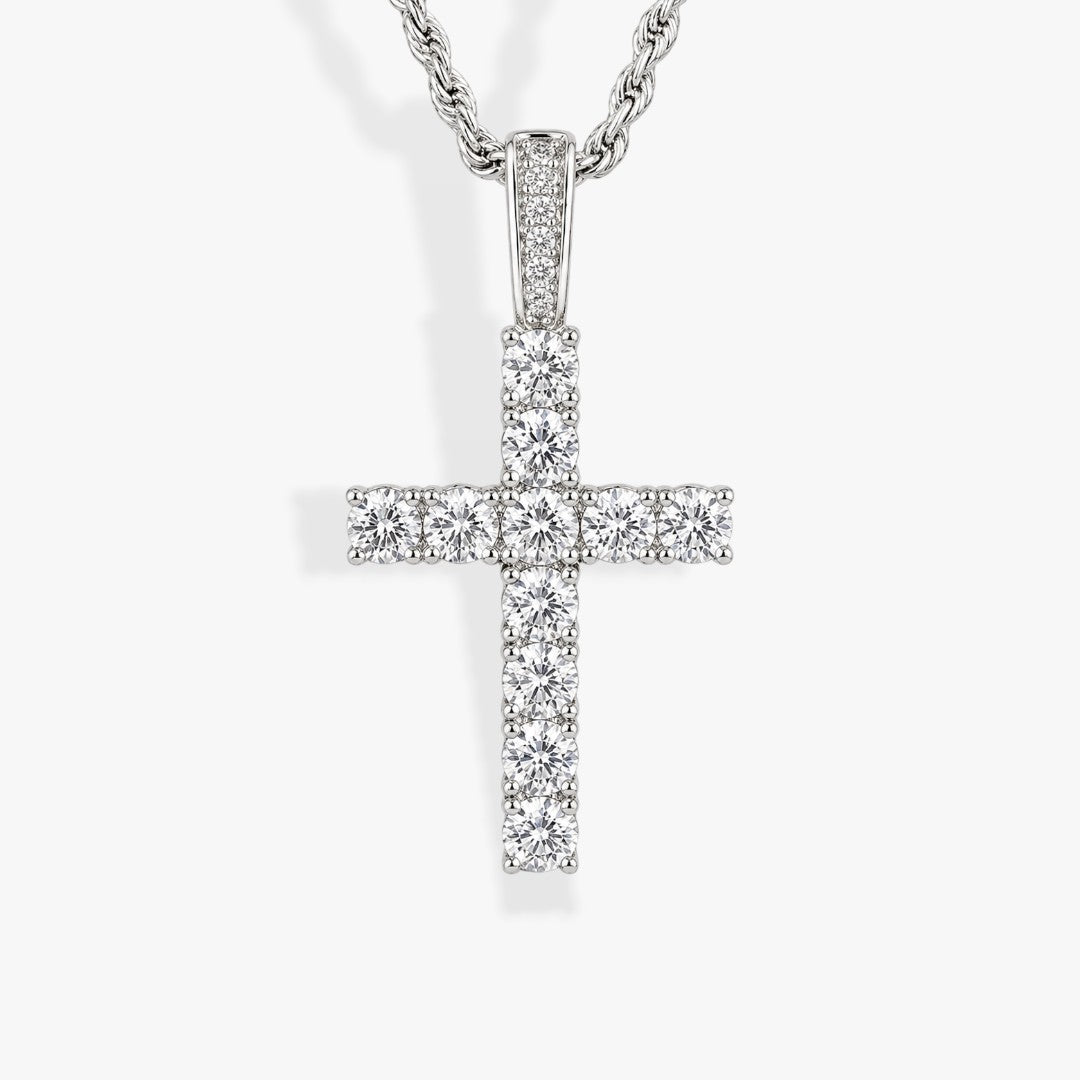 Radiance | Men's Cross Zircon Necklace