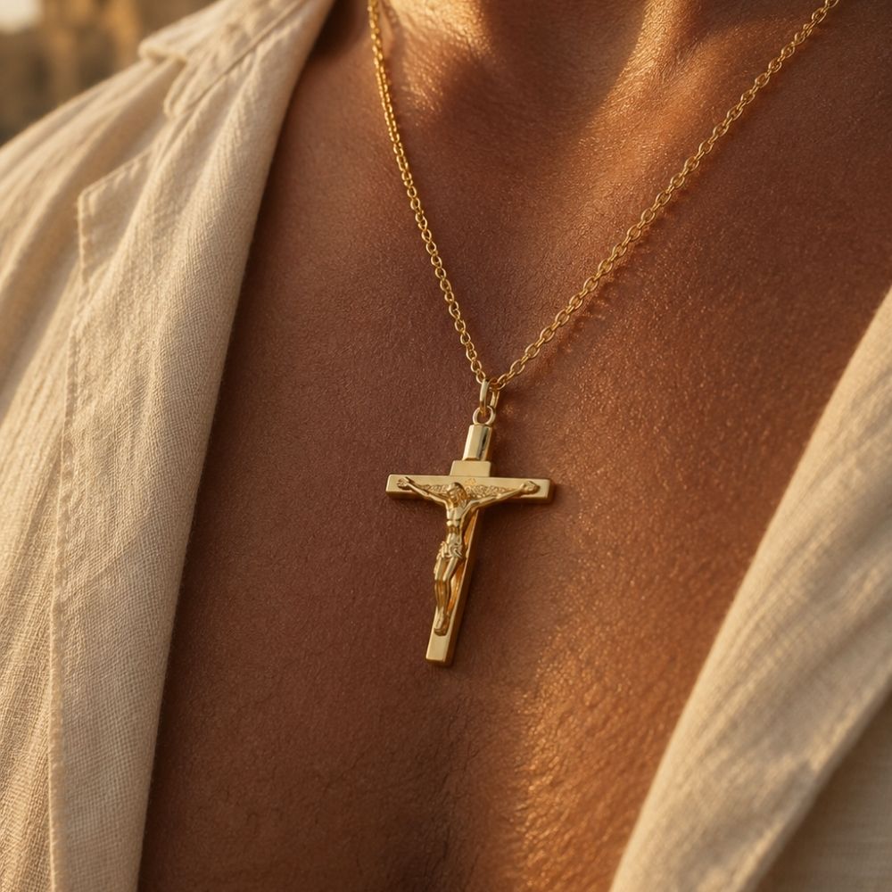 Redemption | Men's Crucifix Necklace