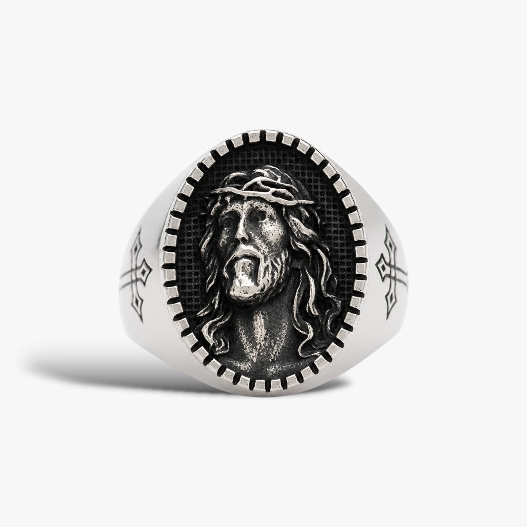 Sacrifice | Bague Christ Homme