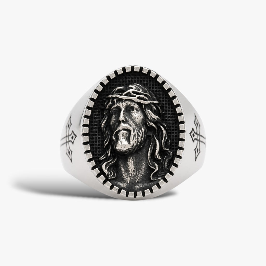 Sacrifice | Christ Ring for Men