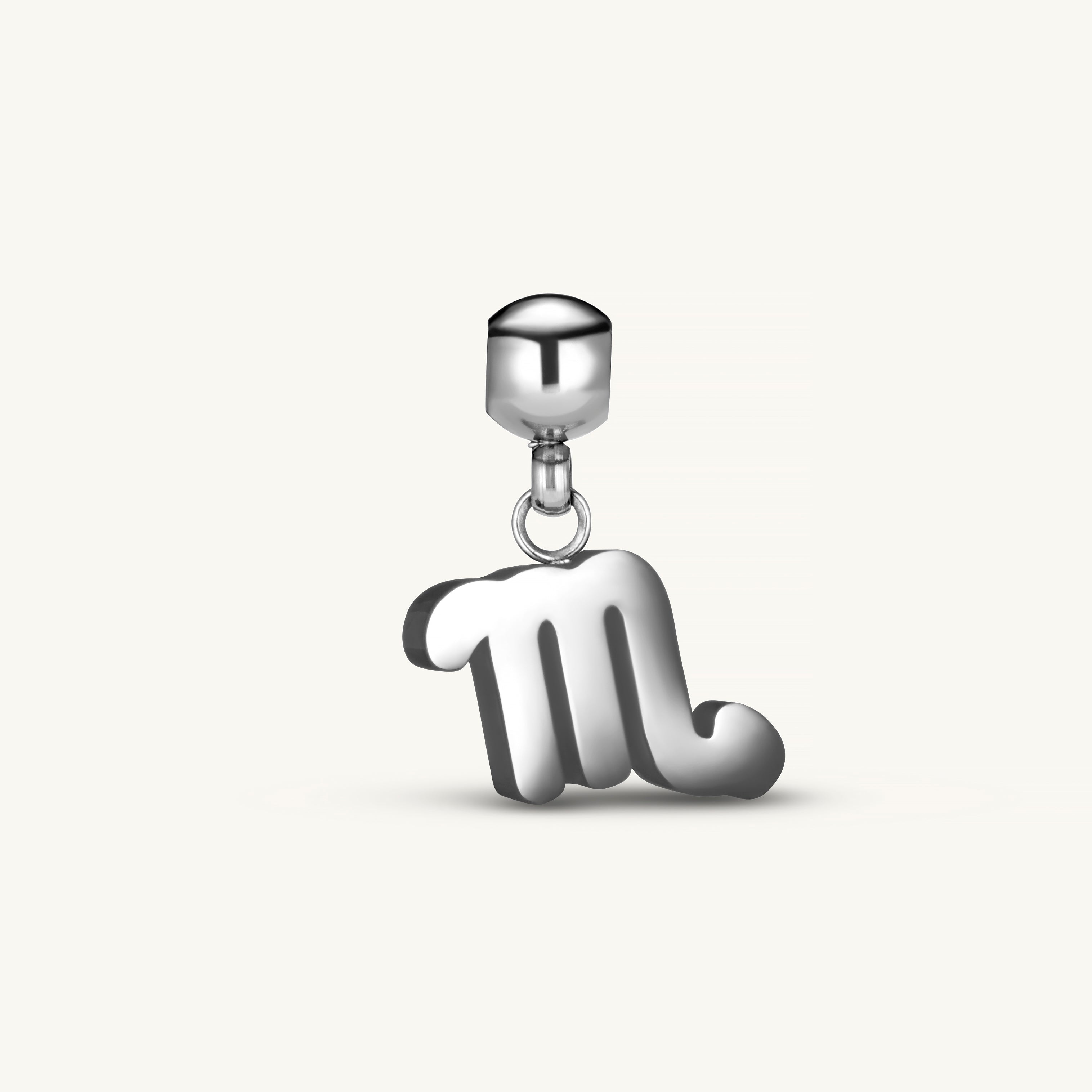 Pendentif Classique Scorpion en Argent
