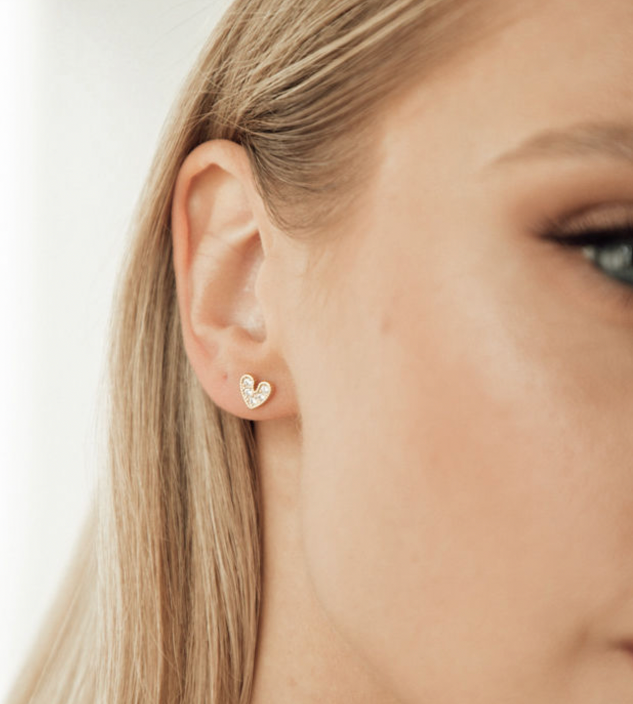 Puces d’Oreilles Mi Amor en Argent