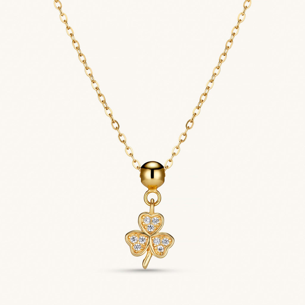 Pendentif Trèfle en Or