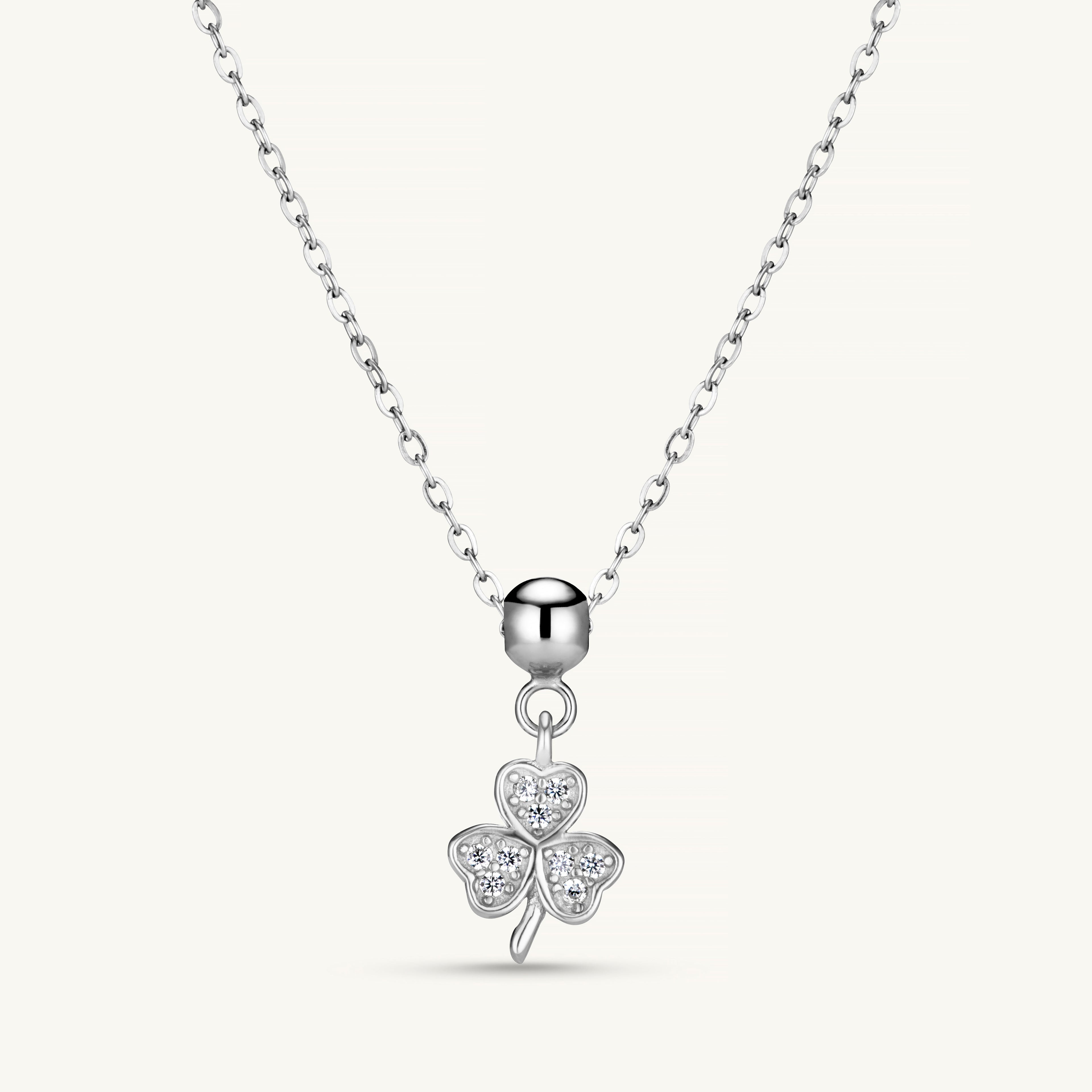 Pendentif Trèfle en Argent