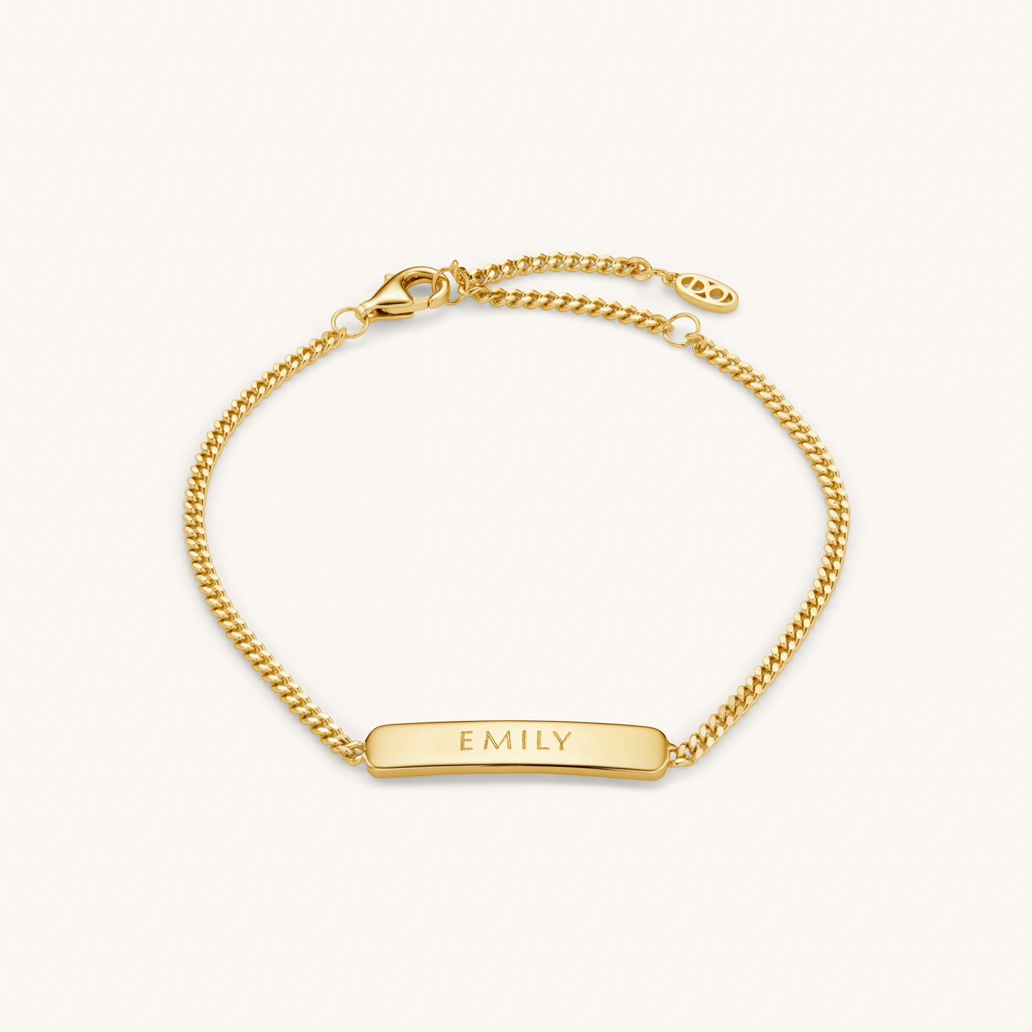 Le Bracelet Gravé en Or
