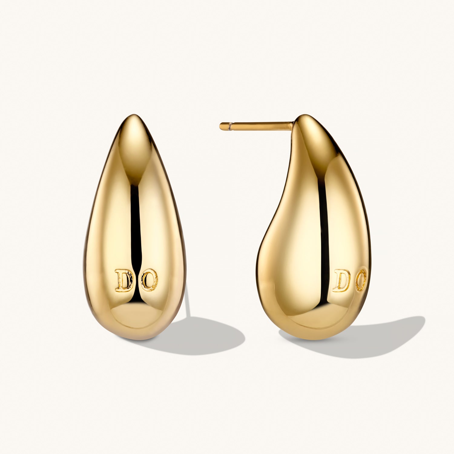 Boucles d’Oreilles Dôme Petites en Or