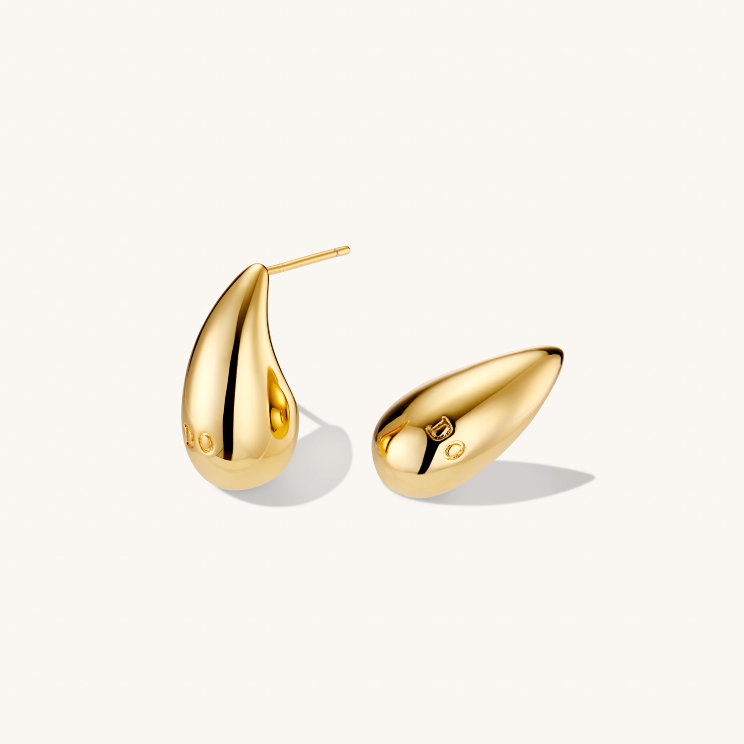 Boucles d’Oreilles Dôme Petites en Or
