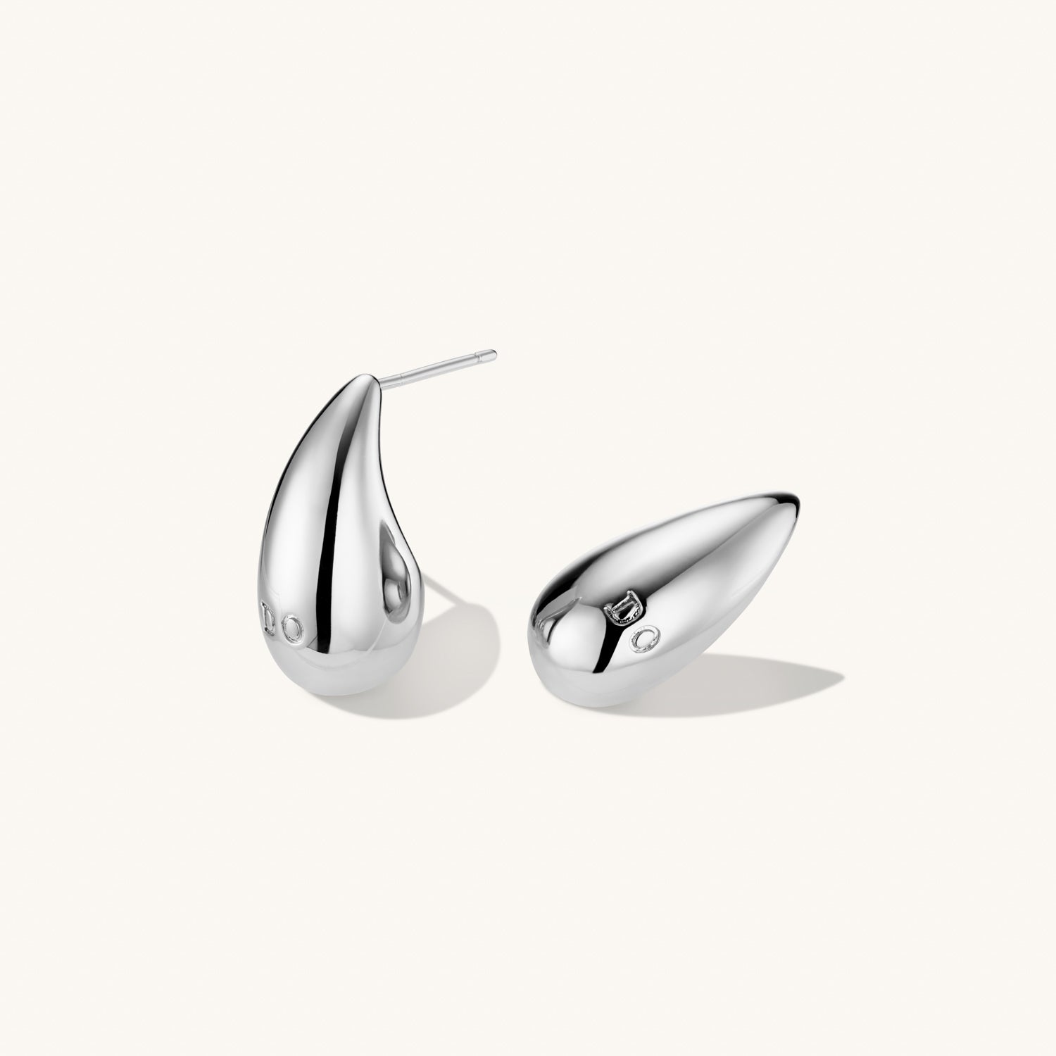 Boucles d’Oreilles Dôme Petites en Argent