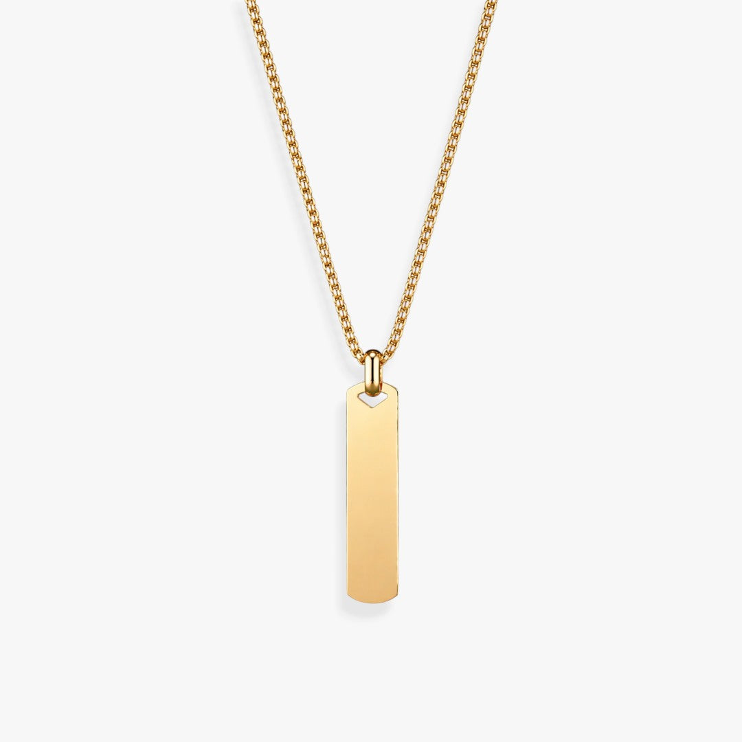 Soft Edge | Collier Plaque Homme