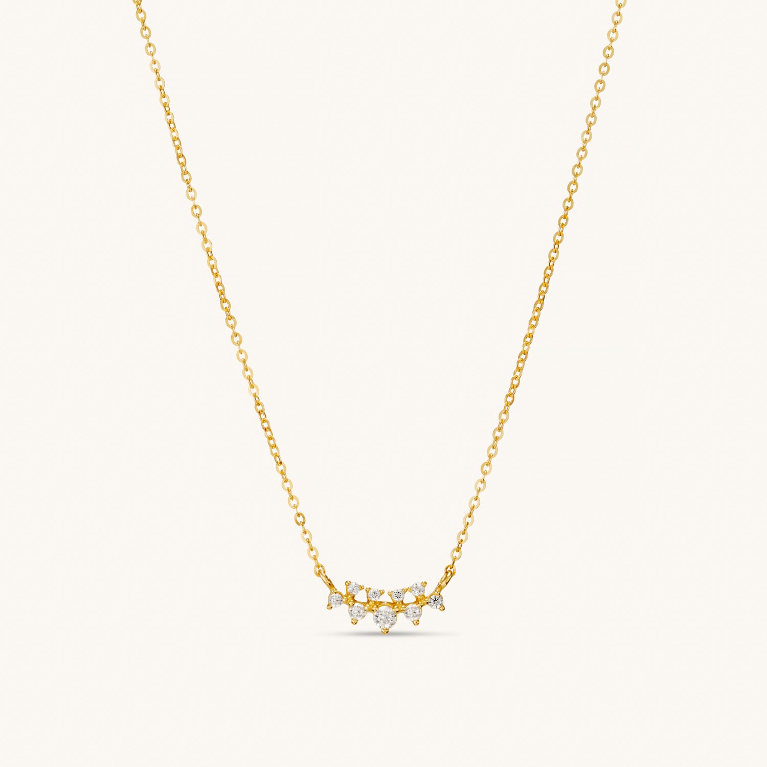 Collier Marquise en Or Massif