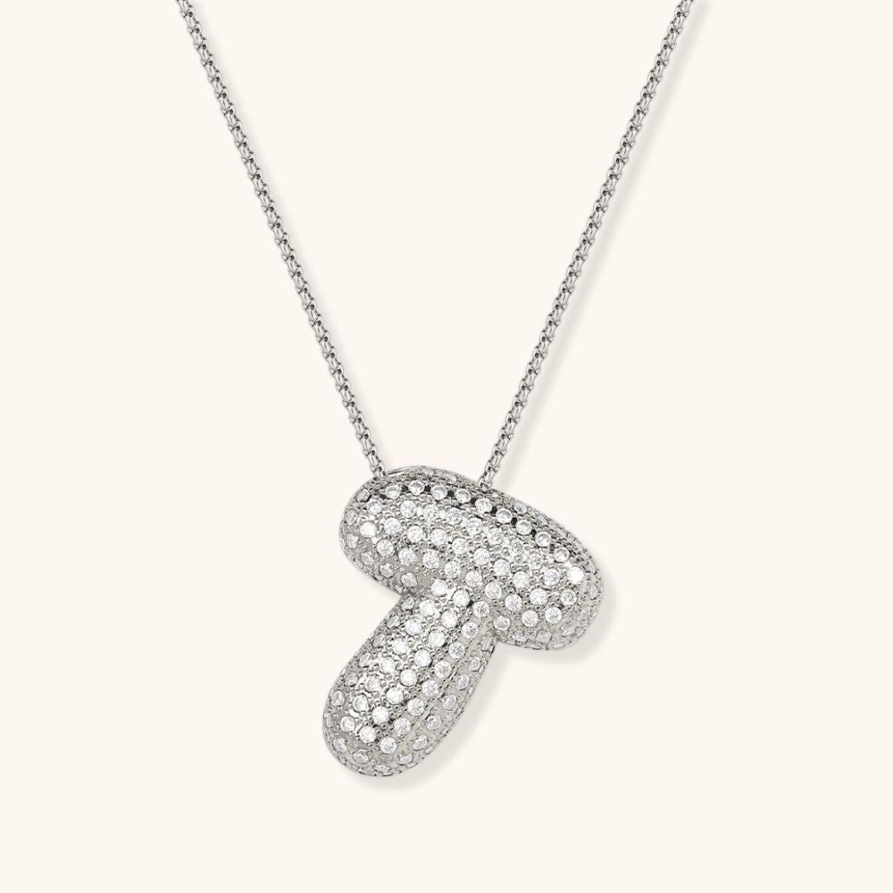 Collier Initiale Diva Nocturne