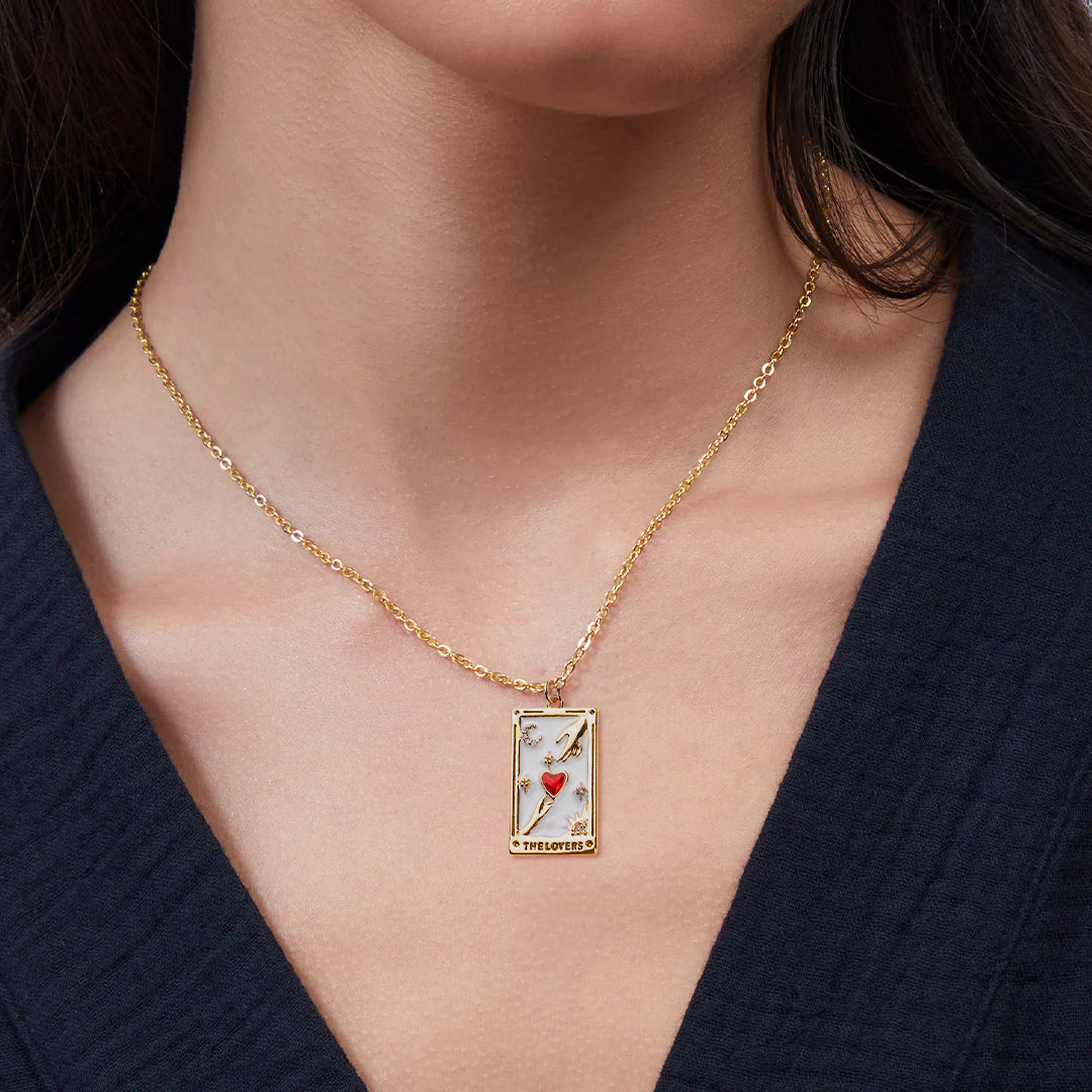 Collier Tarot Elle Choisit L’Amour