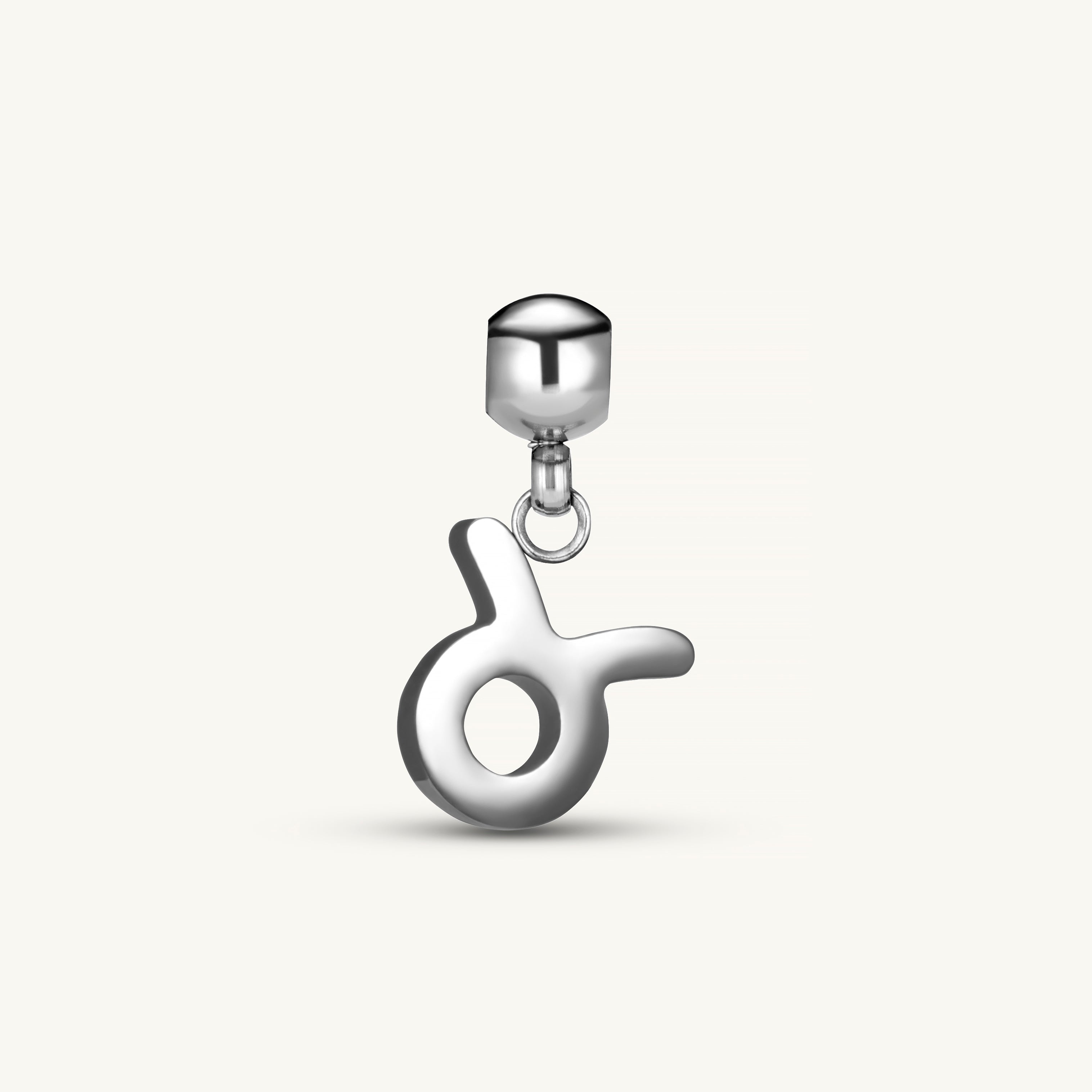 Pendentif Classique Taureau en Argent