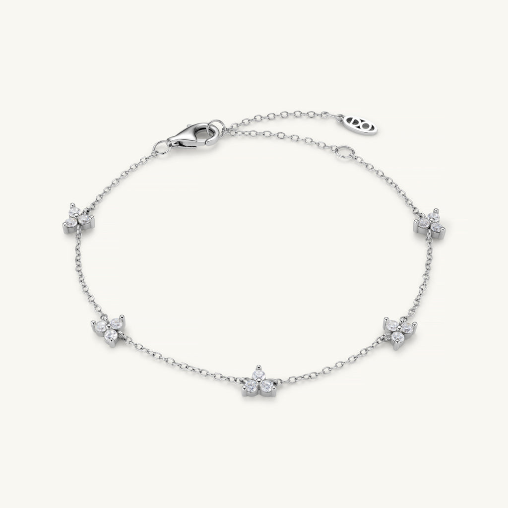 Bracelet Infini Trinity en Argent