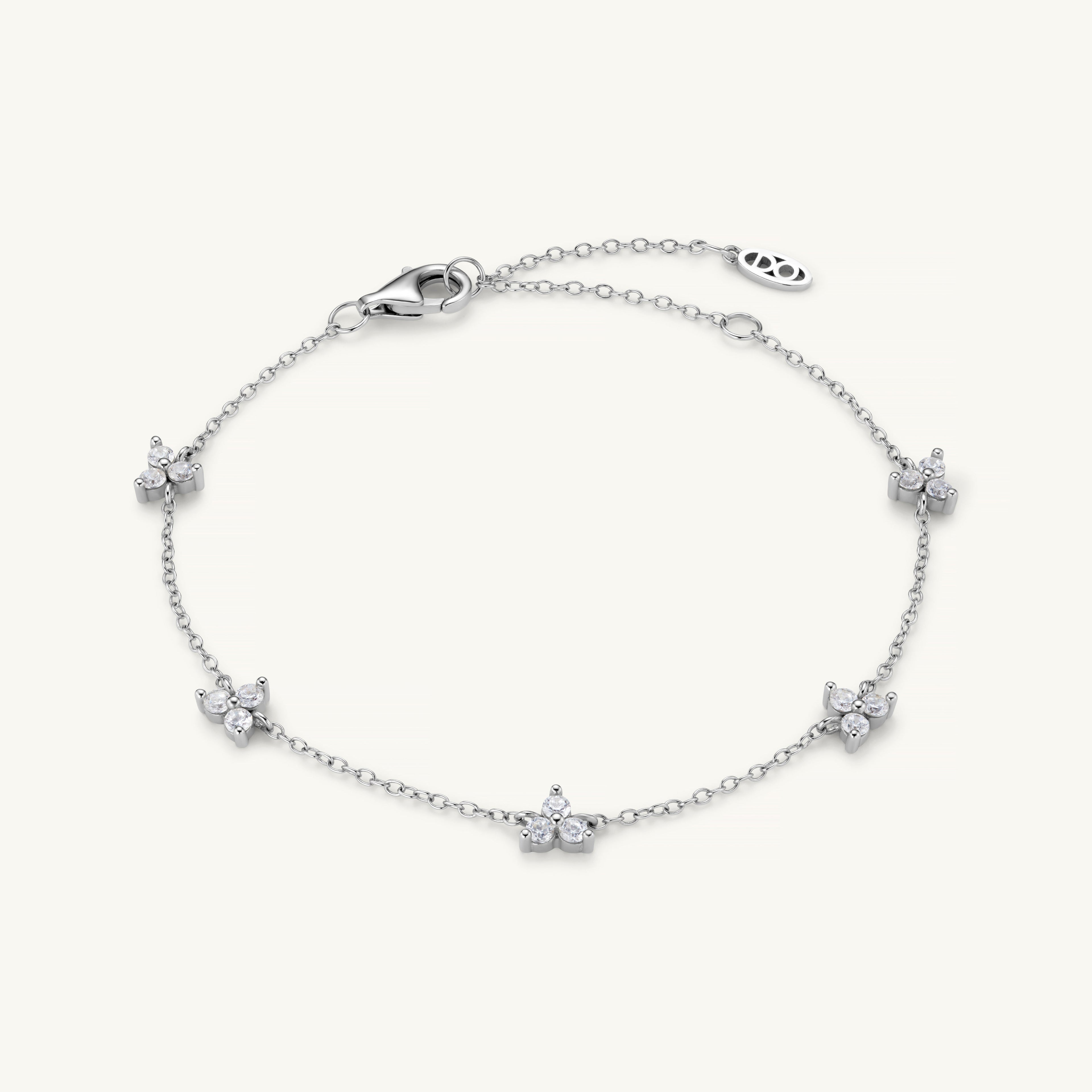Bracelet Infini Trinity en Argent