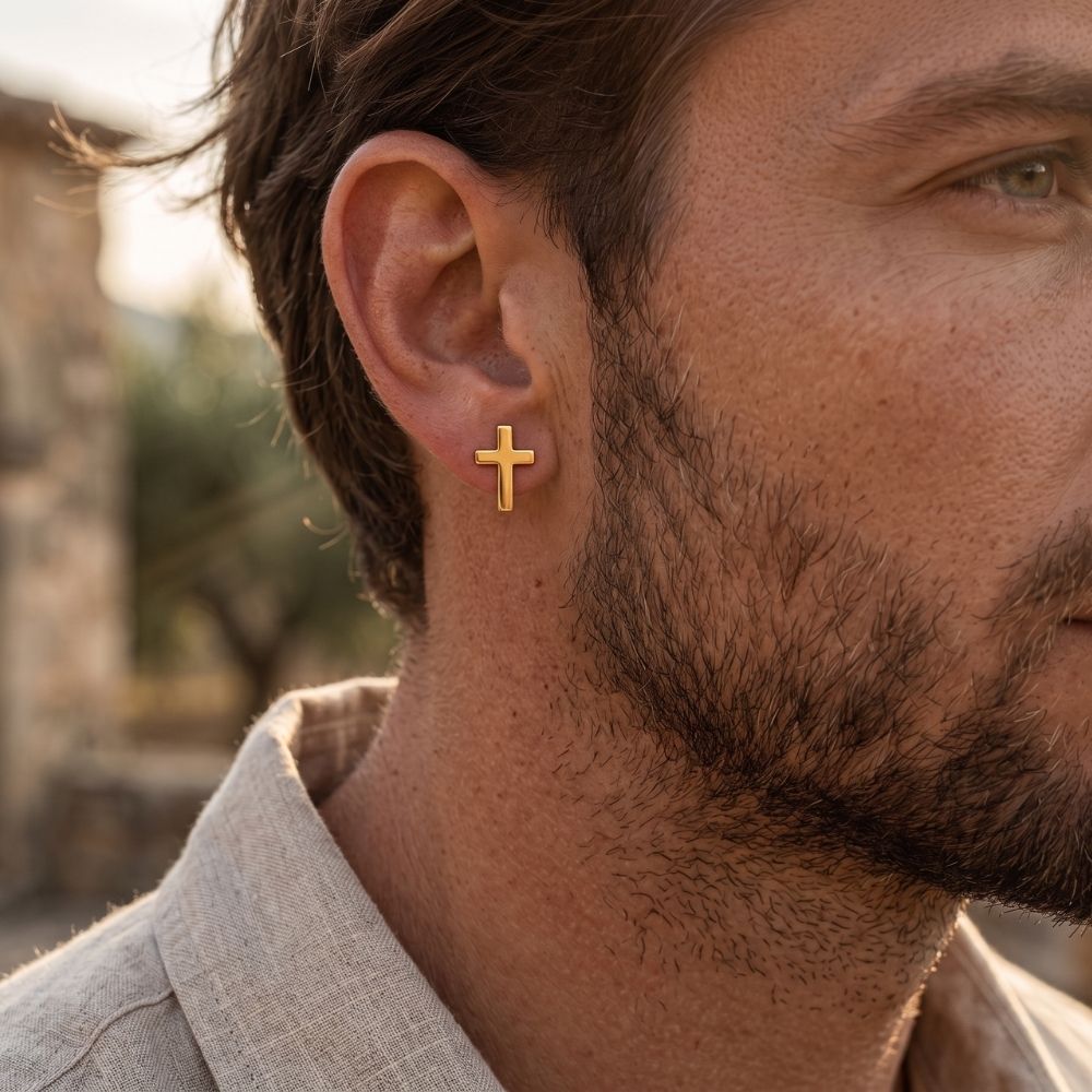 True Cross | Earrings for Men