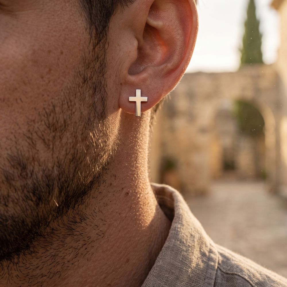 True Cross | Earrings for Men