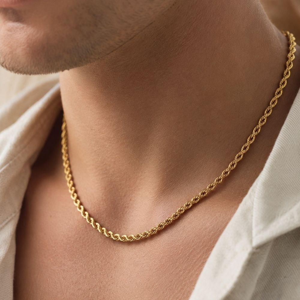 Twist | 3mm Twisted Chain Necklace