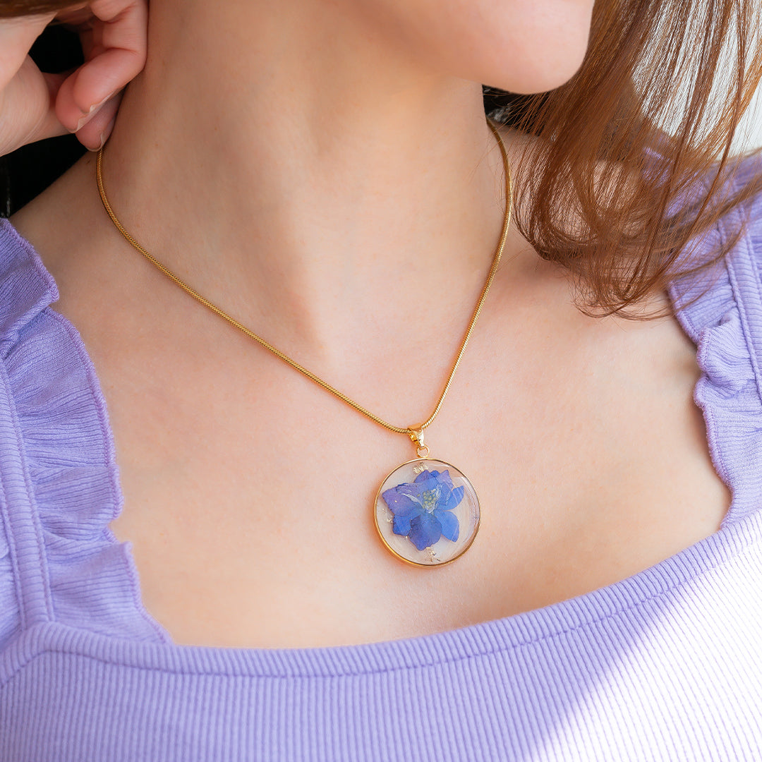 Florale Essenz Halskette