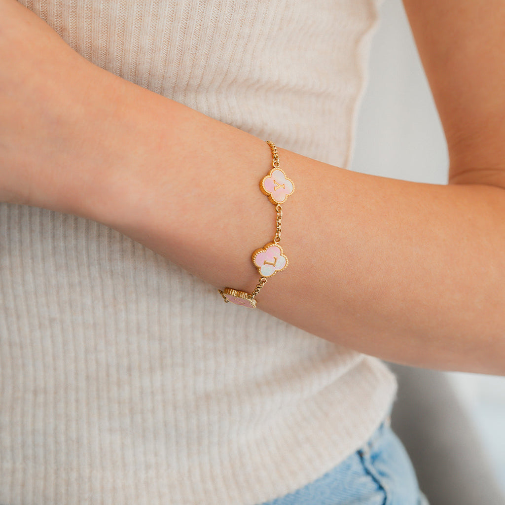 Bracelet Mot d'Une Icône en Couleur