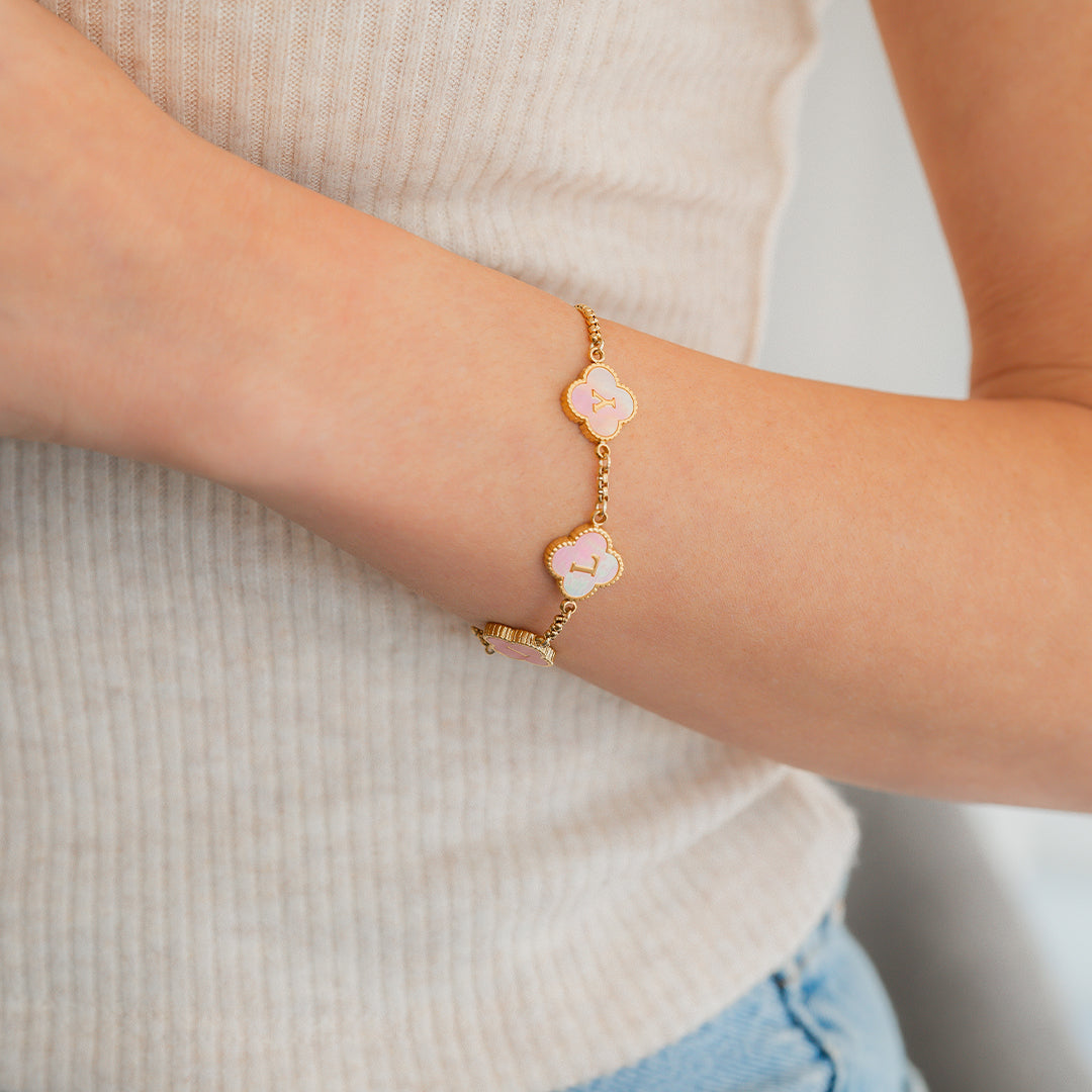 Bracelet Mot d'Une Icône en Couleur