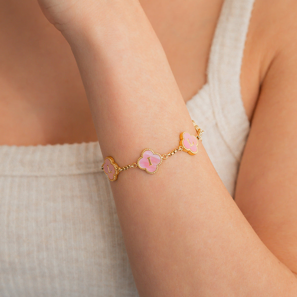 Bracelet Mot d'Une Icône en Couleur