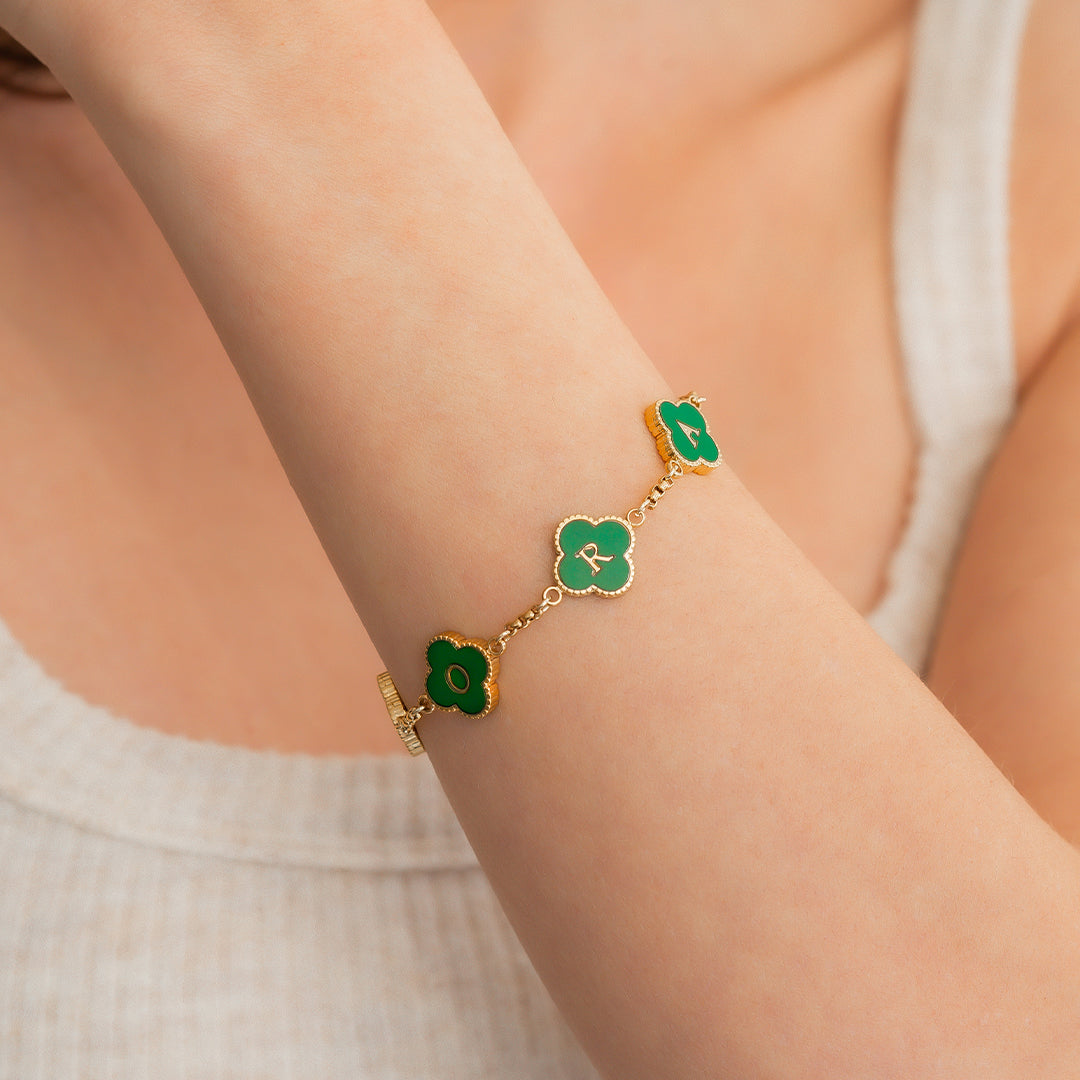 Bracelet Mot d'Une Icône en Couleur