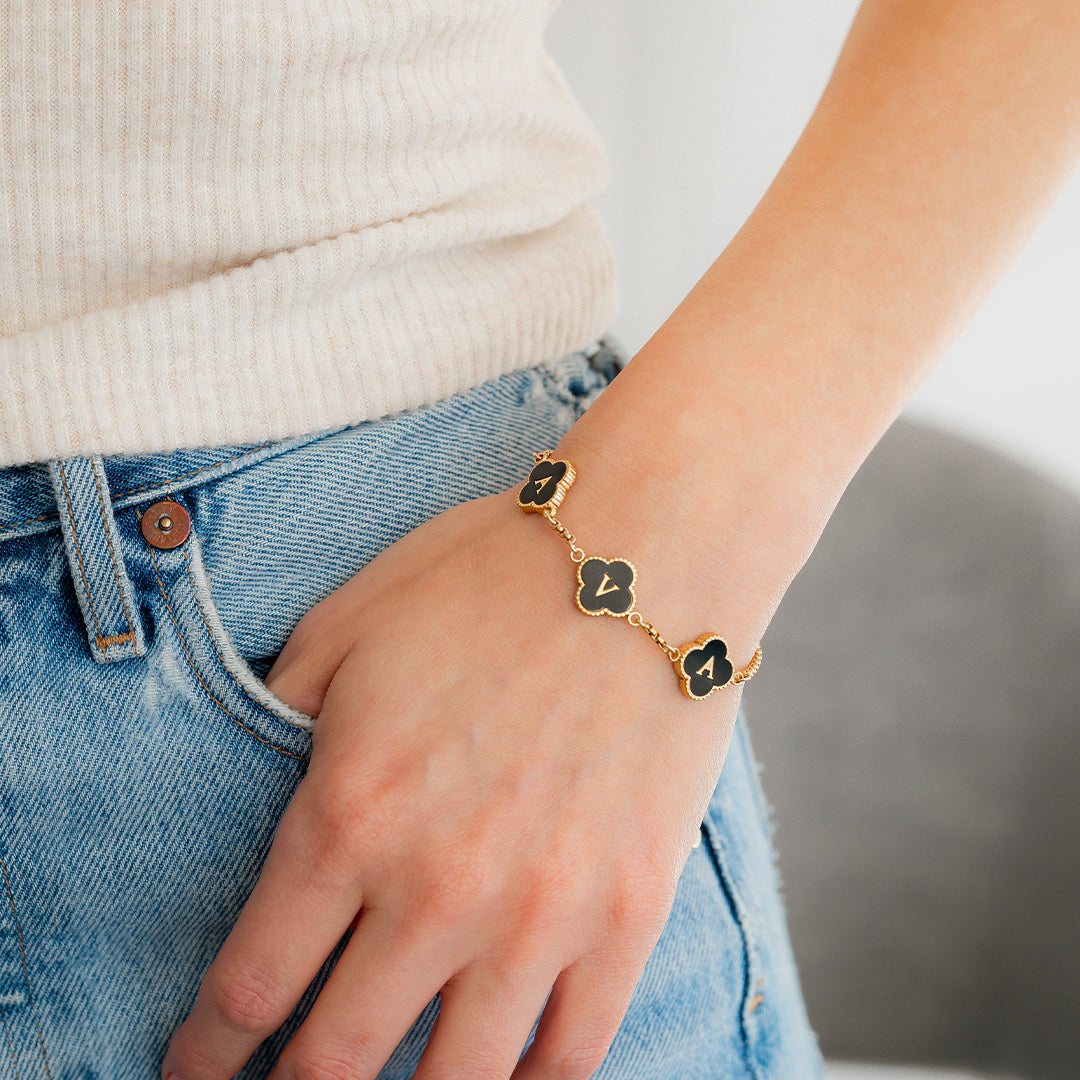 Bracelet Mot d'Une Icône en Couleur