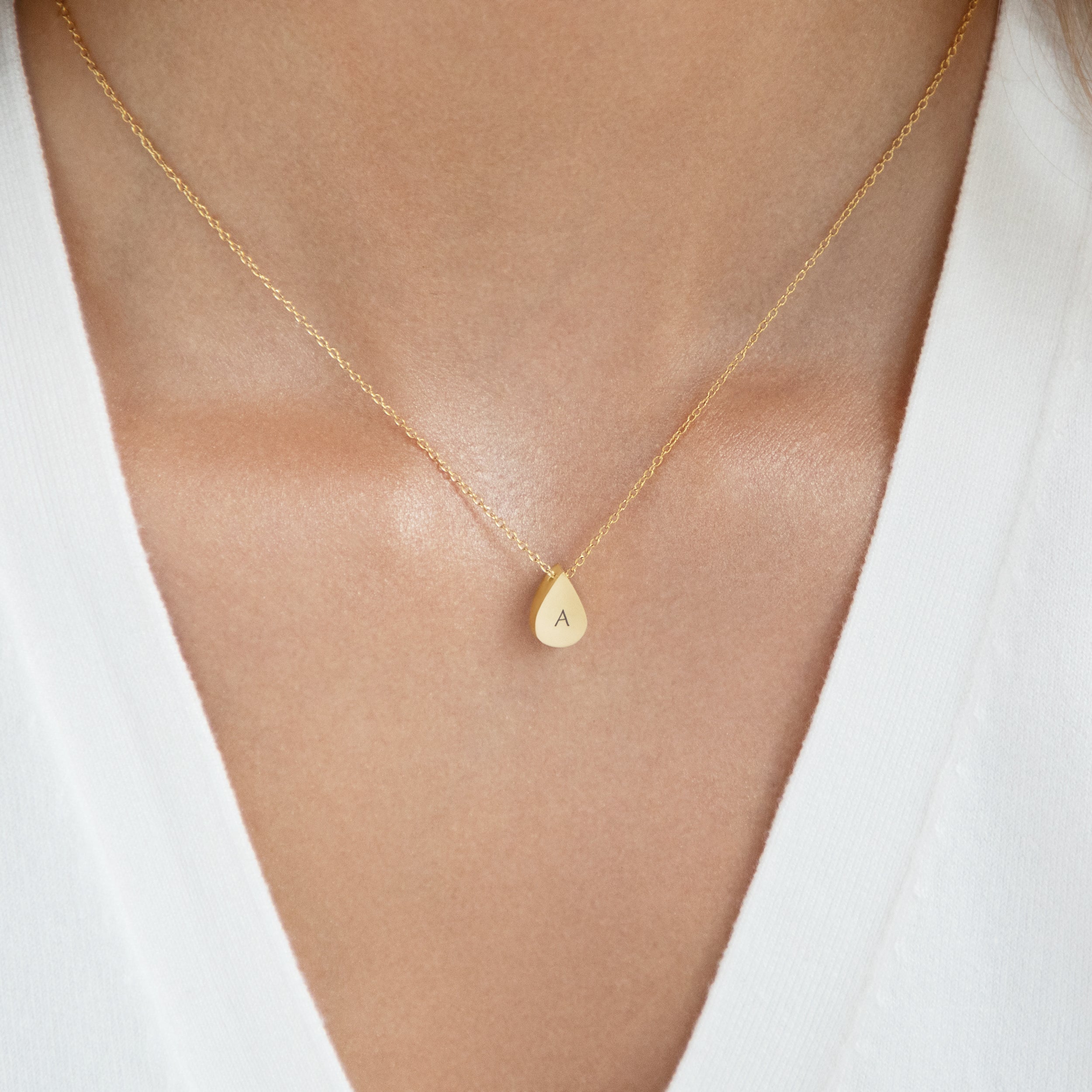 Collier Goutte en Or