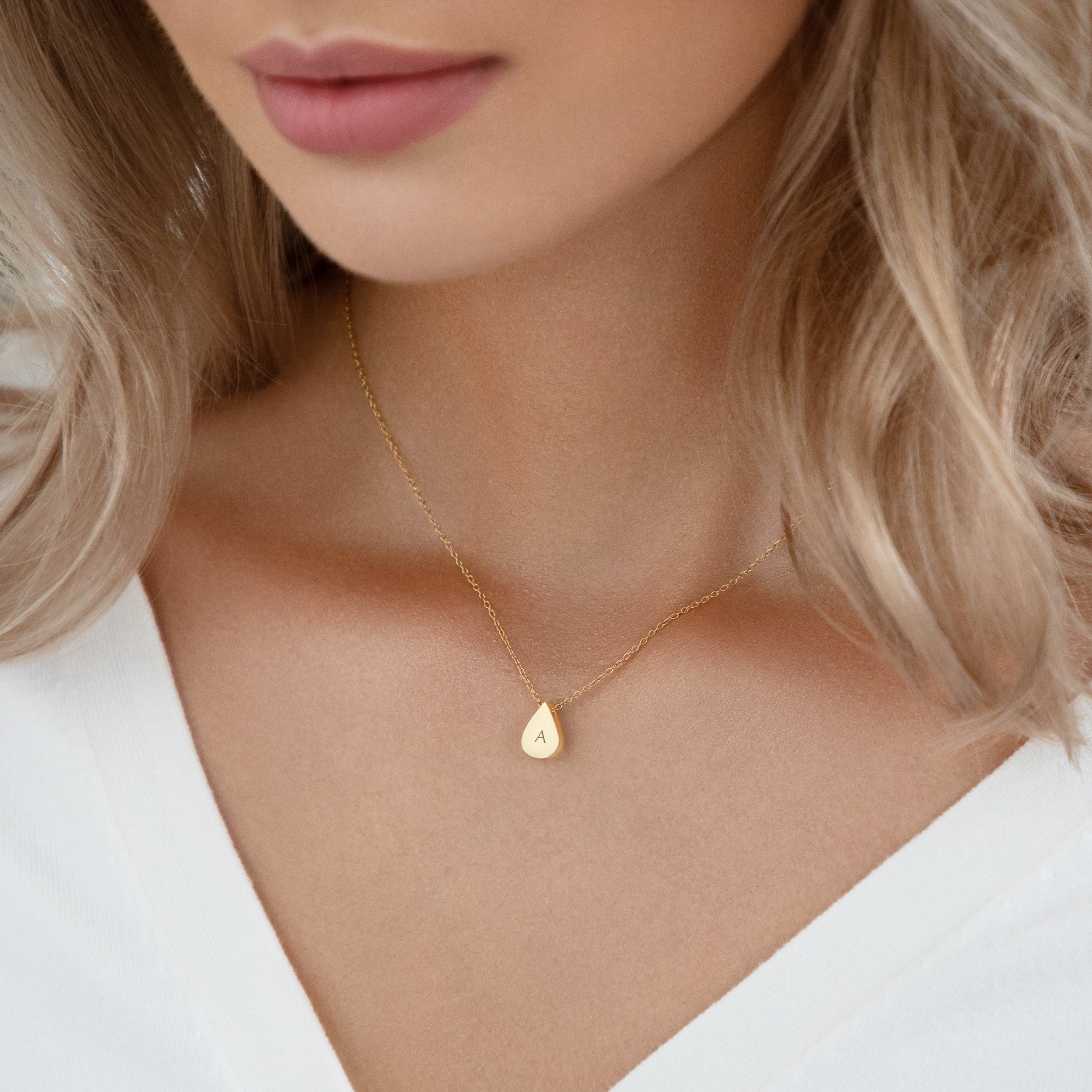 Collier Goutte en Or